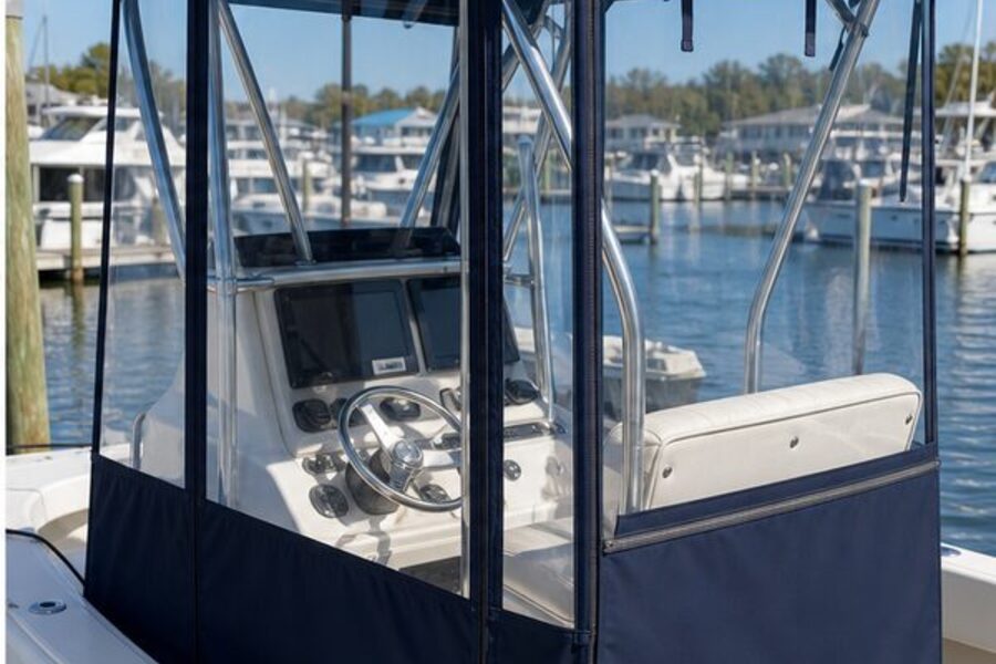 Custom boat covers and marine canvas on the Jersey Shore