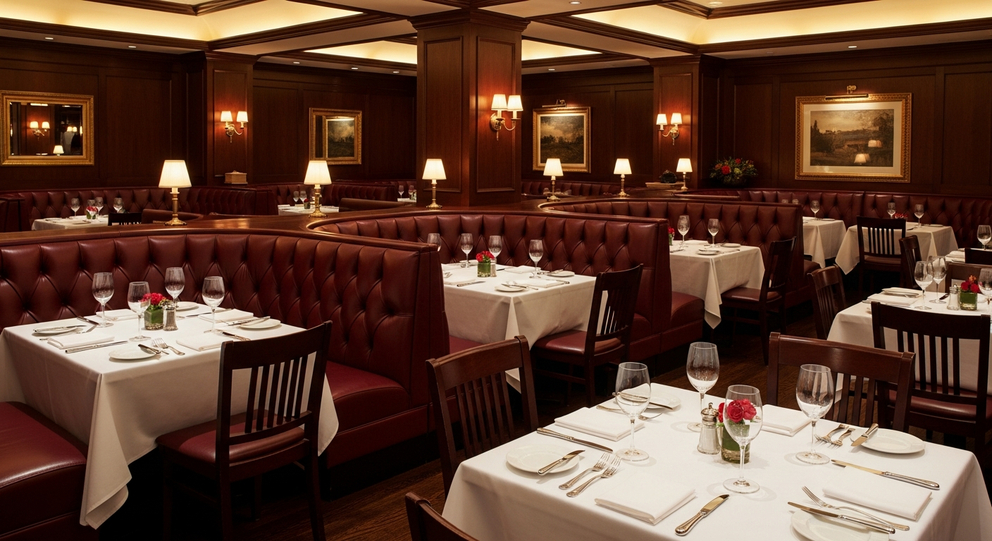 Restaurant booth upholstery